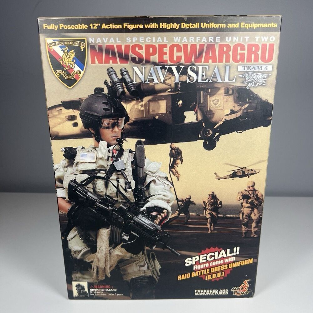 HOT TOYS Naval Special Warfare Unit Two Navspecwargru Navy Seal - Box Only